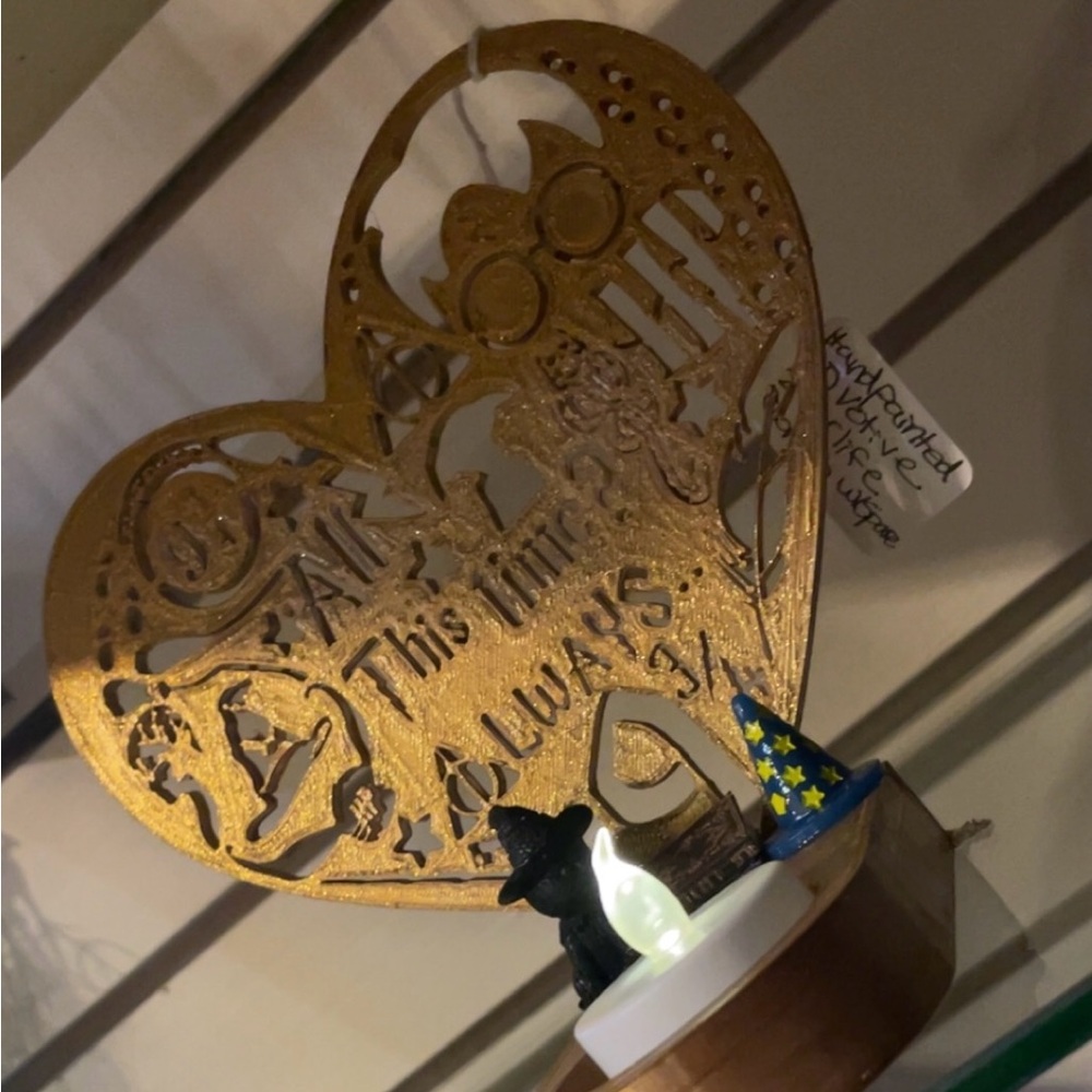 Handpainted 3D Printed Harry Potter Votive Nightlight